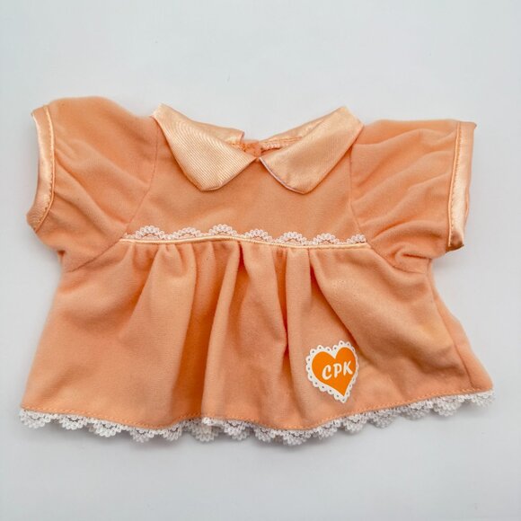 Cabbage Patch Kids Babies TOO CUTE Fashion Doll Peach Outfit From 2005 – GREAT! - Picture 2 of 8